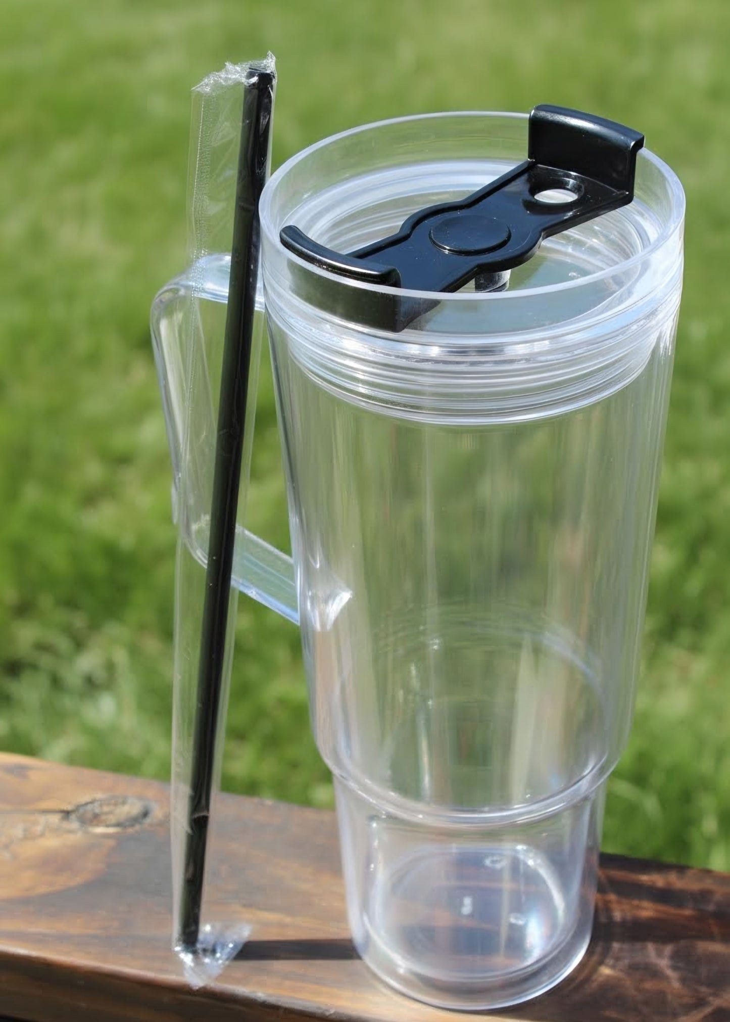 40 oz Acrylic Snowglobe Tumbler