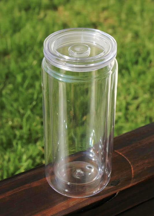 20oz Acrylic Snowglobe cup