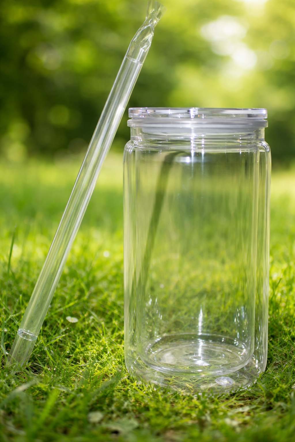16 oz Acrylic Snow globe cups