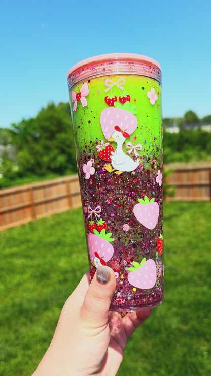24oz Strawberry Goose Lava