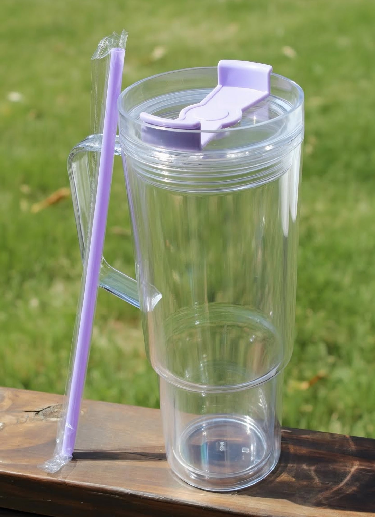 40 oz Acrylic Snowglobe Tumbler