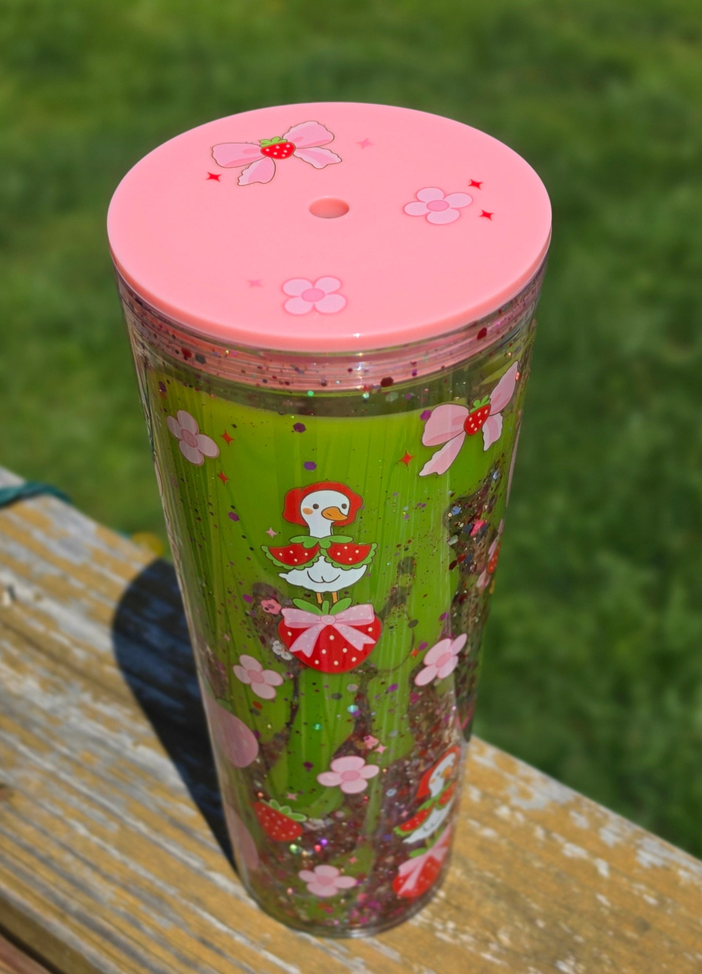 24oz Strawberry Goose Lava