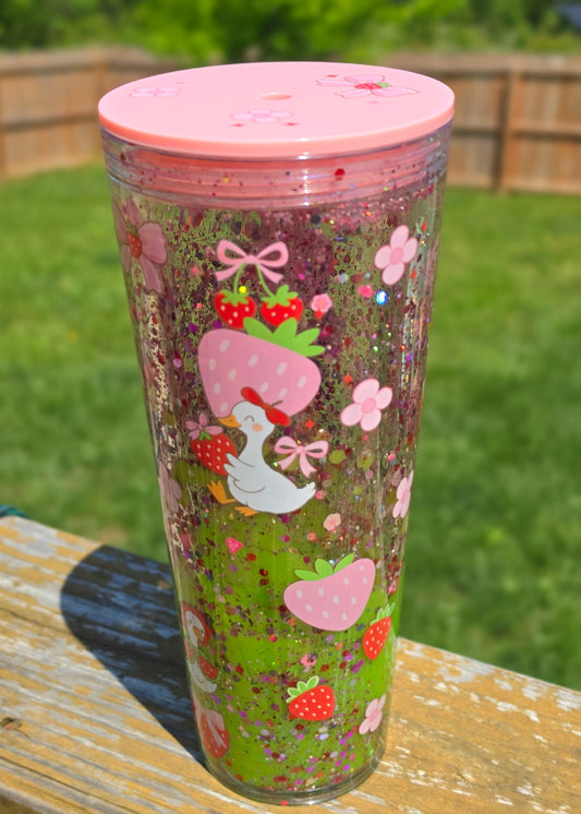 24oz Strawberry Goose Lava