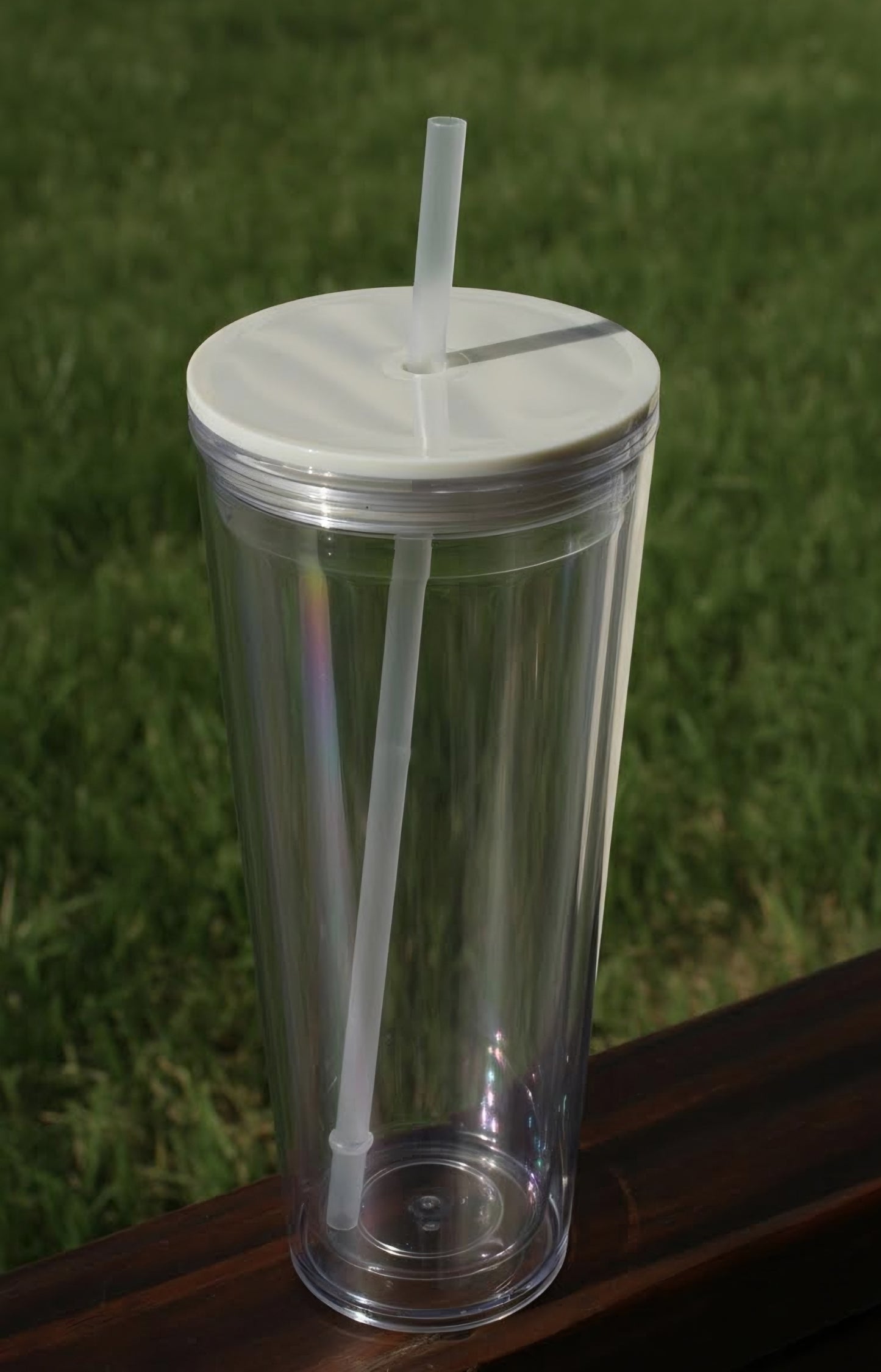 24oz Acrylic Snowglobe Tumbler