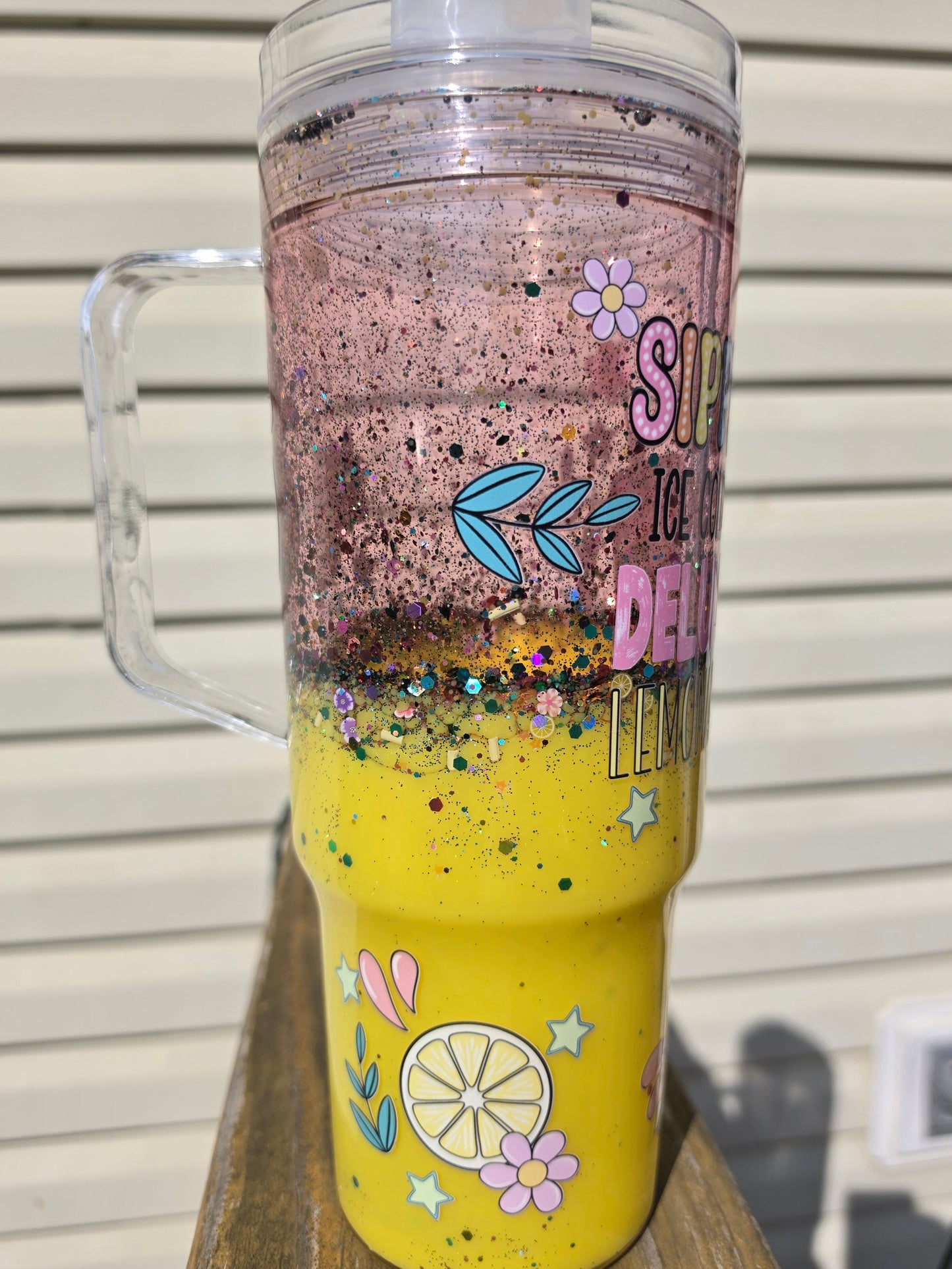 40oz Sippin Delulu Lemonade Dual Lava