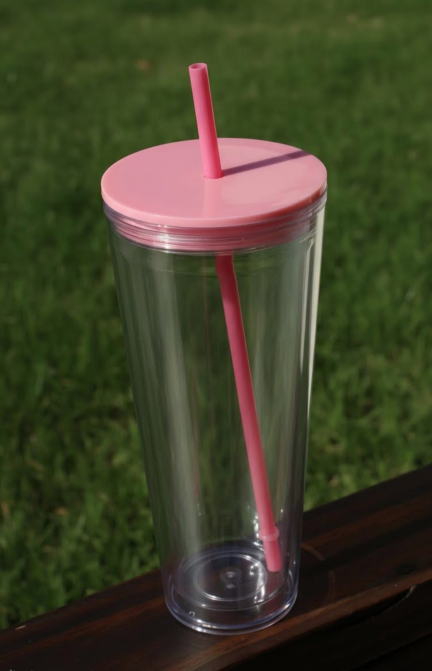24oz Acrylic Snowglobe Tumbler