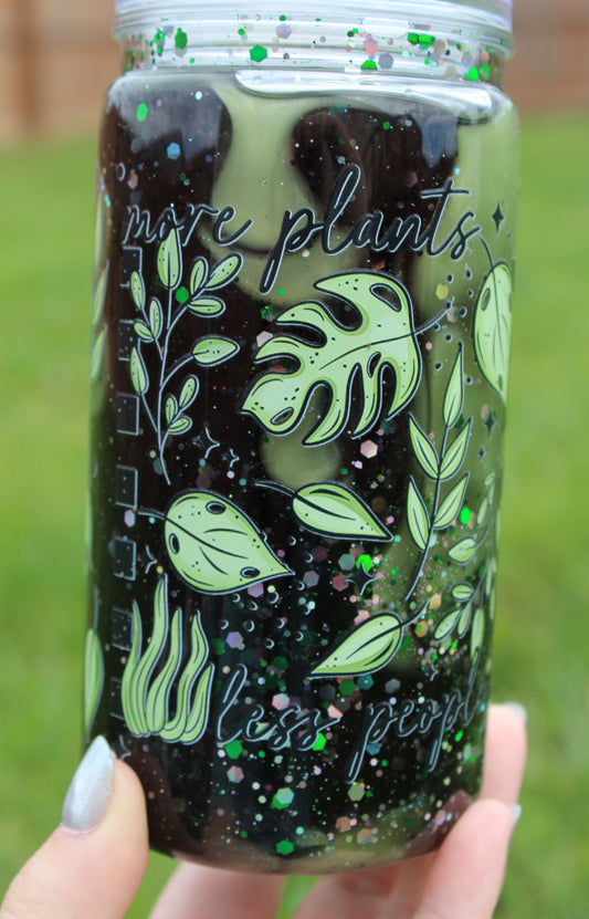 16oz More Plants, Less People Dual Lava