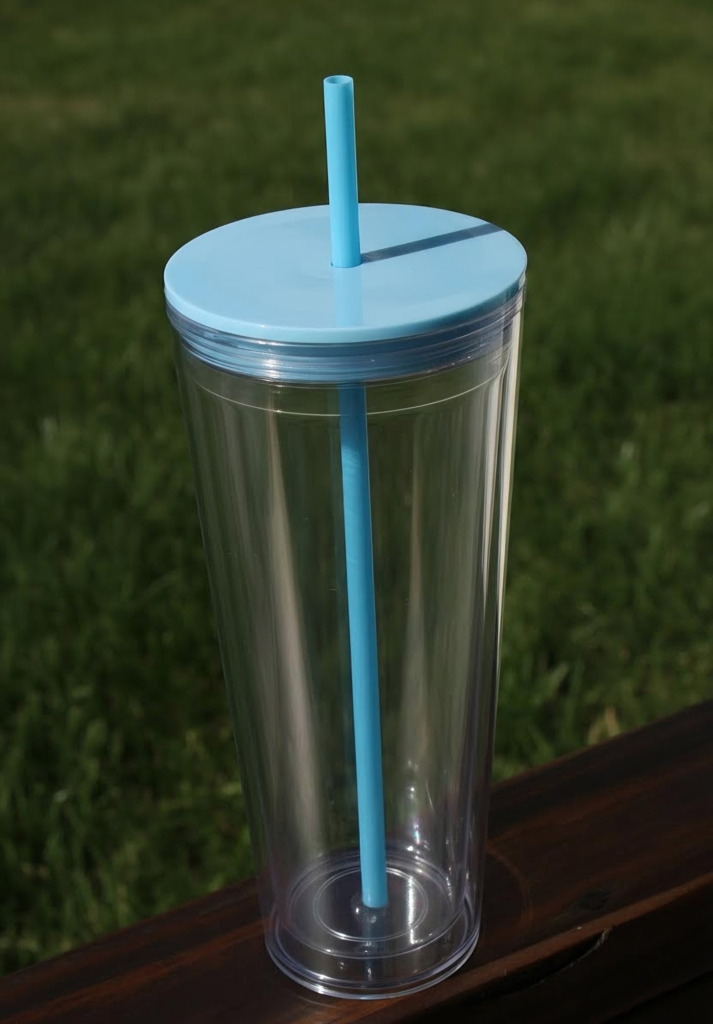 24oz Acrylic Snowglobe Tumbler