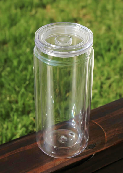 20oz Acrylic Snowglobe cup