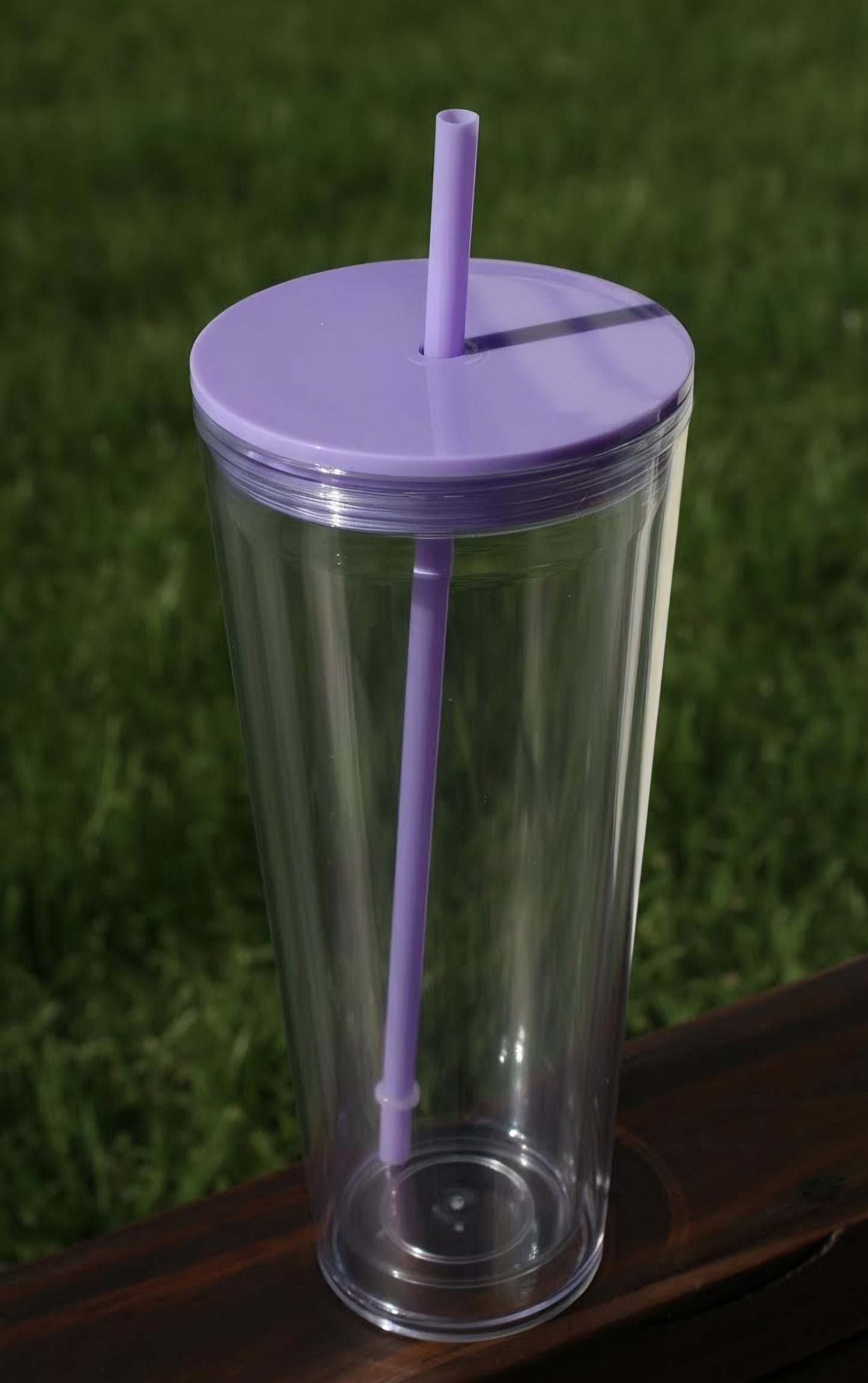24oz Acrylic Snowglobe Tumbler