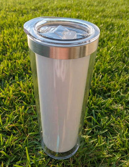 20oz Stainless Steel Snowglobe
