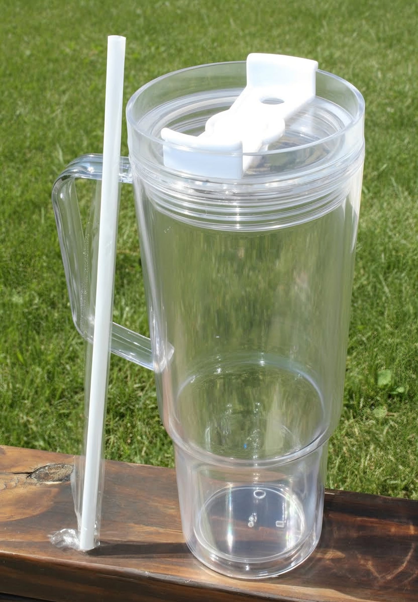 40 oz Acrylic Snowglobe Tumbler