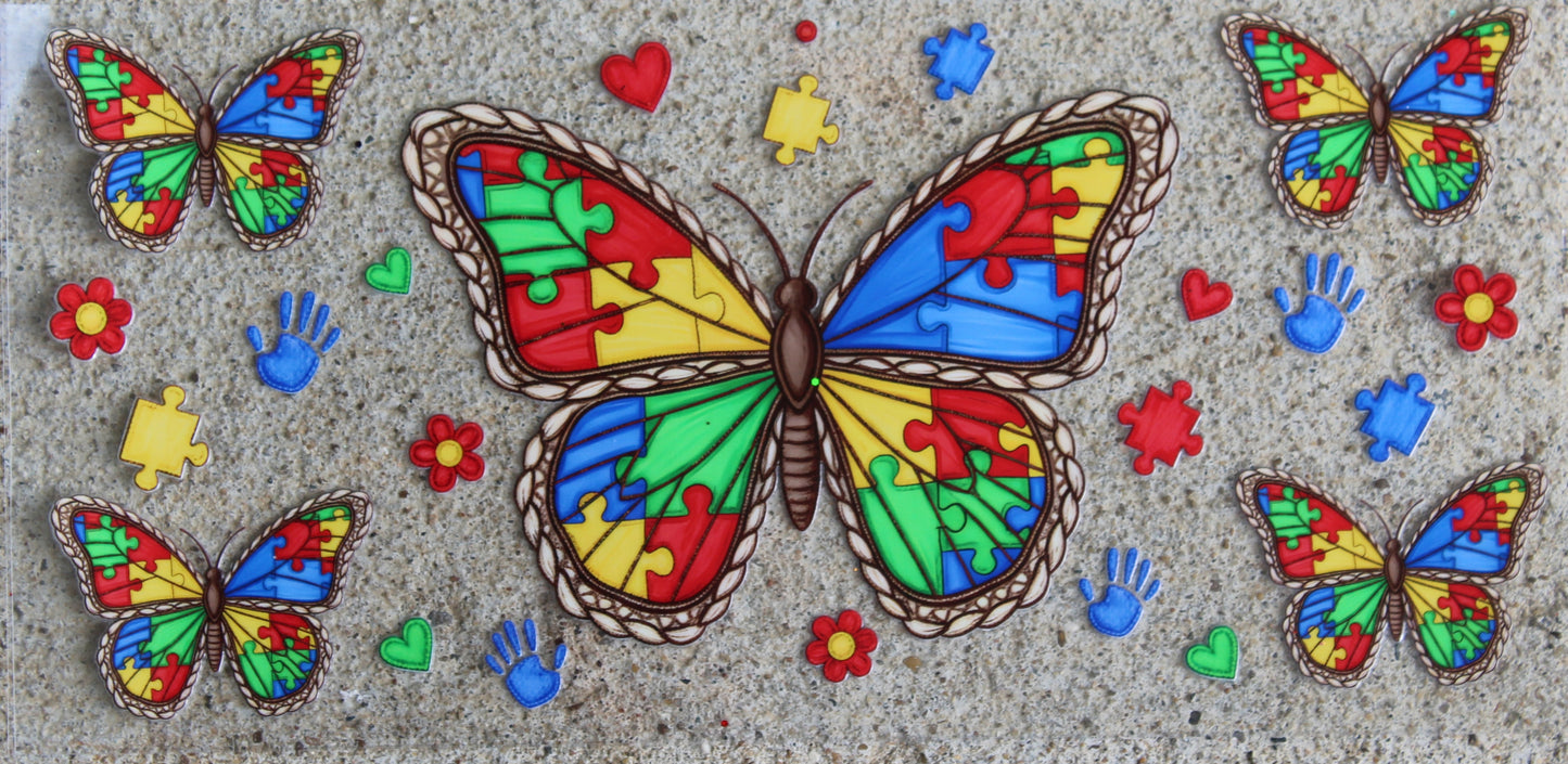 Autism butterfly #329