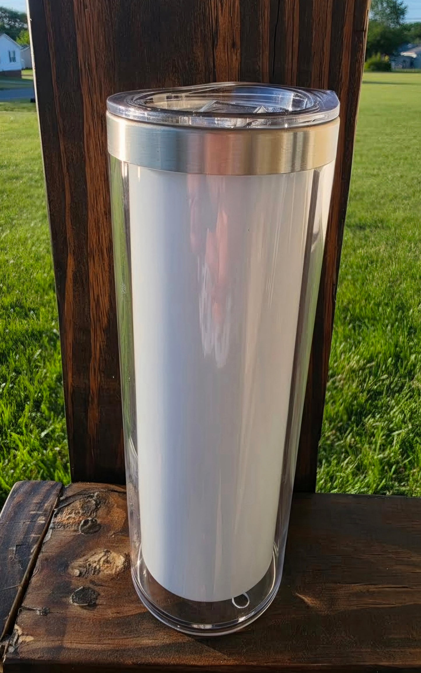 20oz Stainless Steel Snowglobe