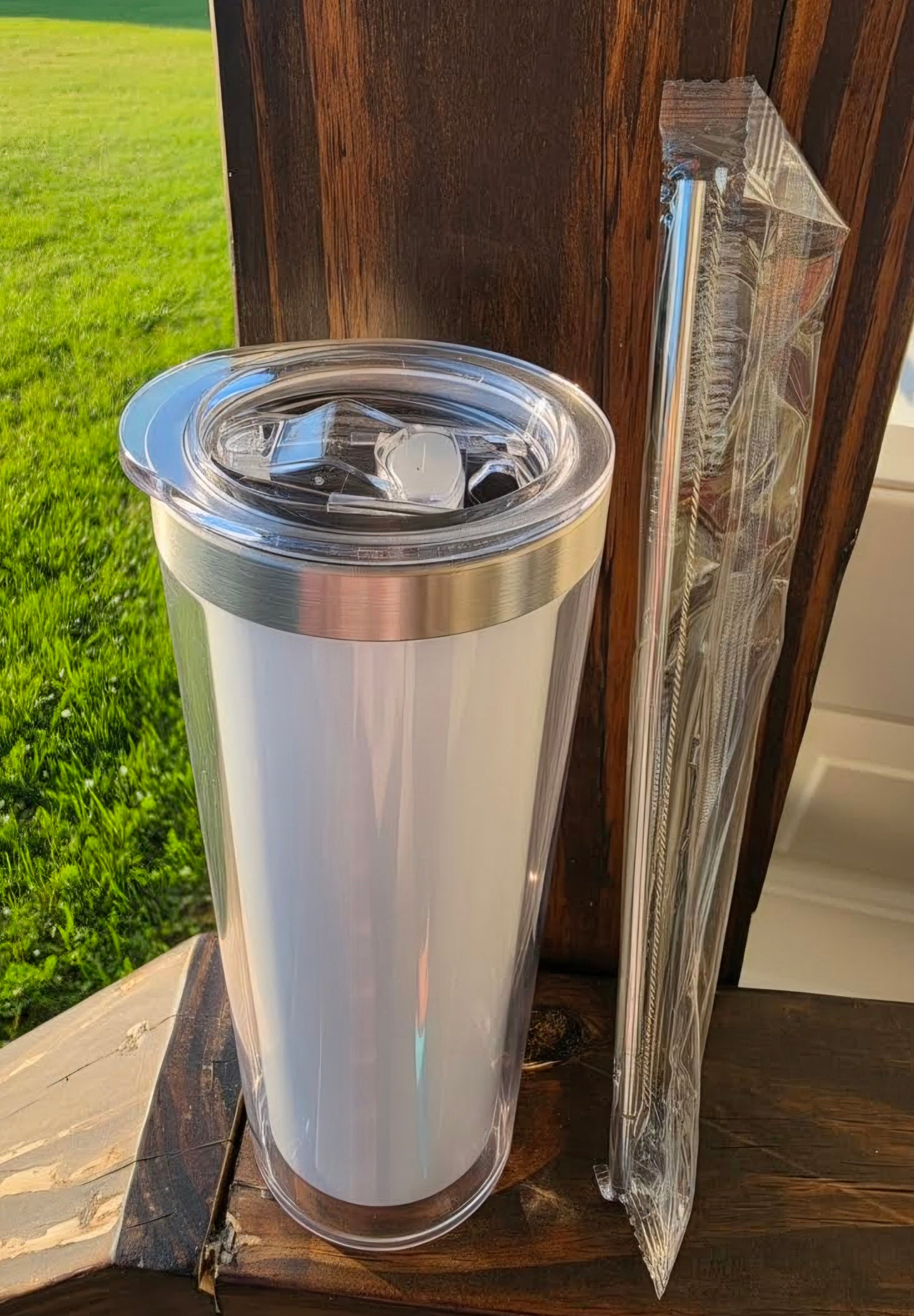 20oz Stainless Steel Snowglobe