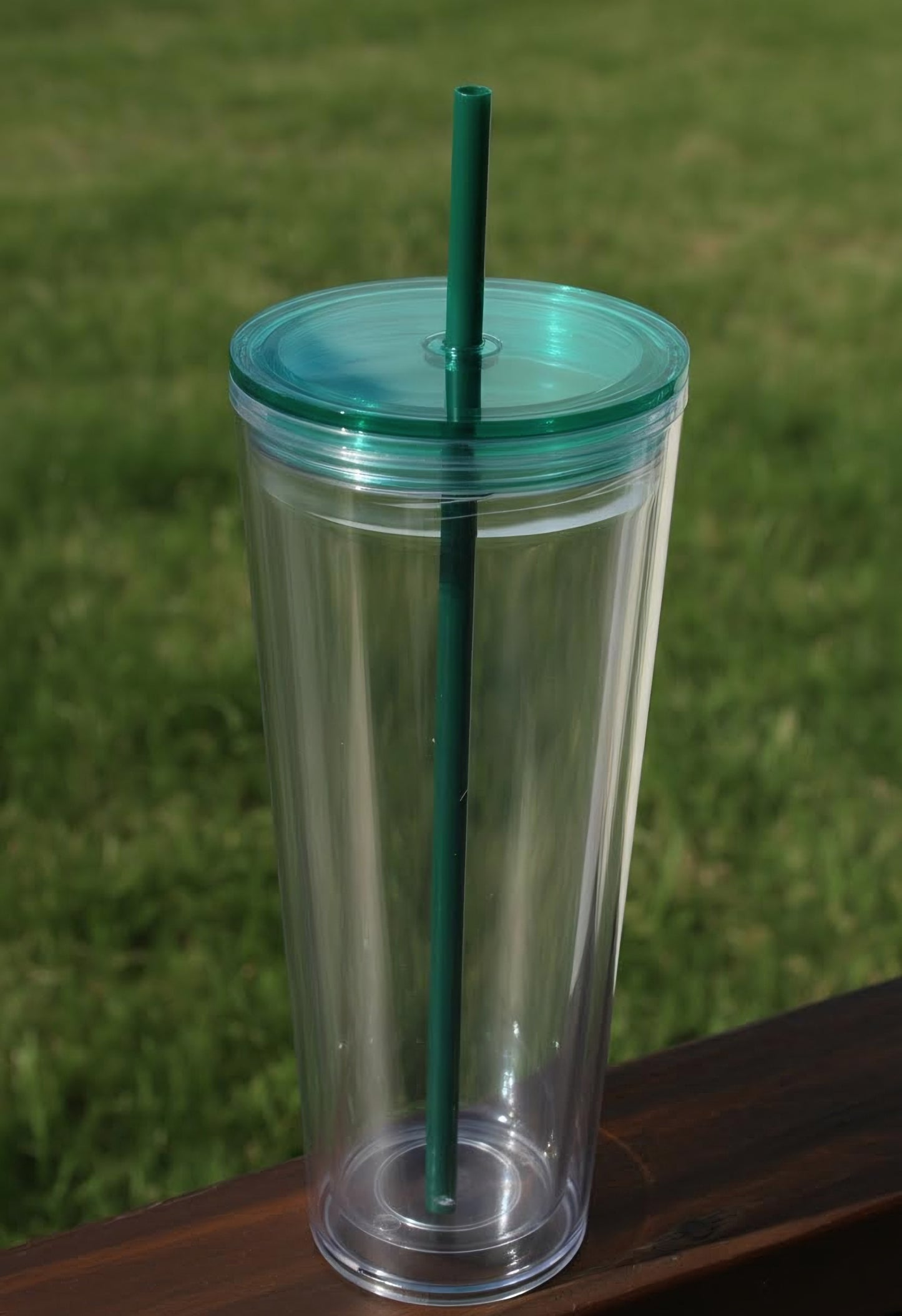 24oz Acrylic Snowglobe Tumbler